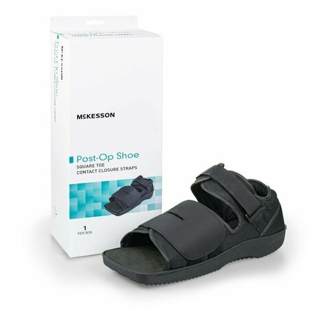 MCKESSON Square Toe Post-Op Shoe, Small 155-79-81233